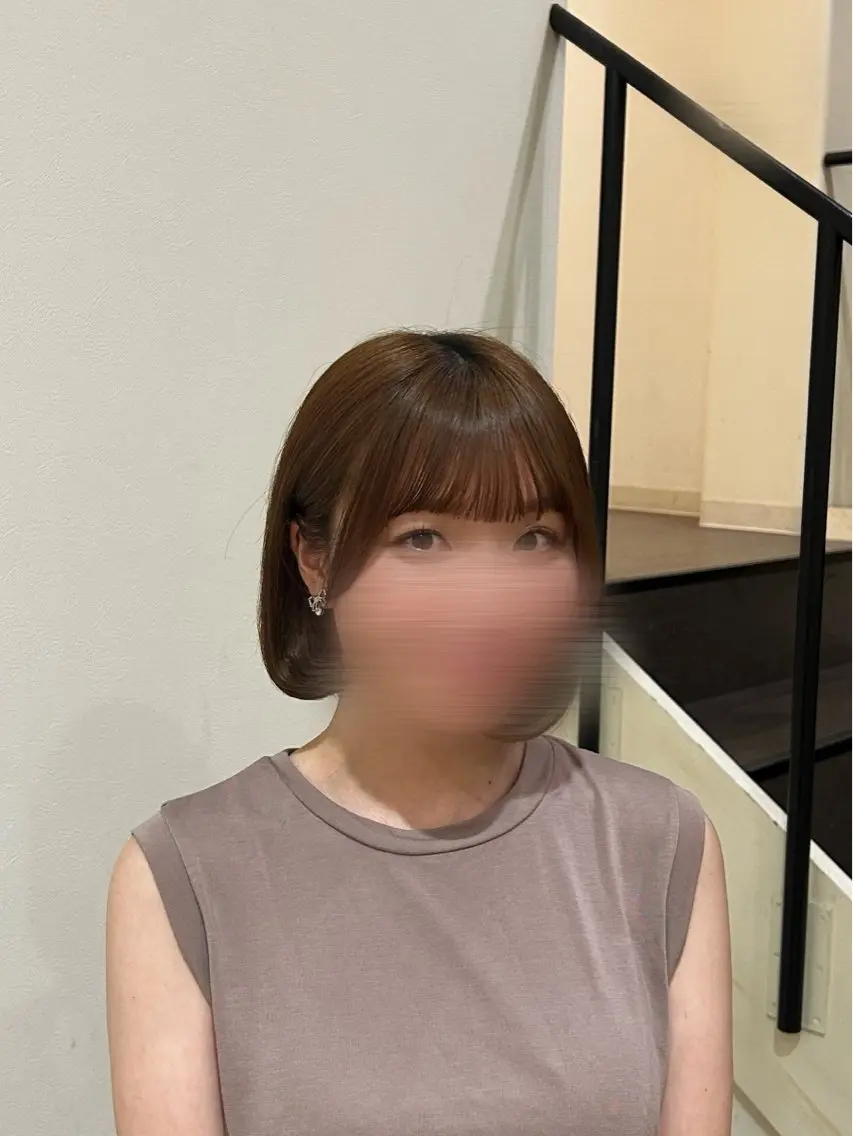 ショート ボブ Riko モデル 募集中のヘアスタイル