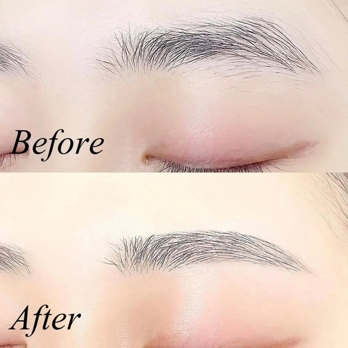 学割U24🎓《ツルツル美顔💆🏻》美眉アイブロウWAX＋フルフェイス(メイク込) ¥7000の写真