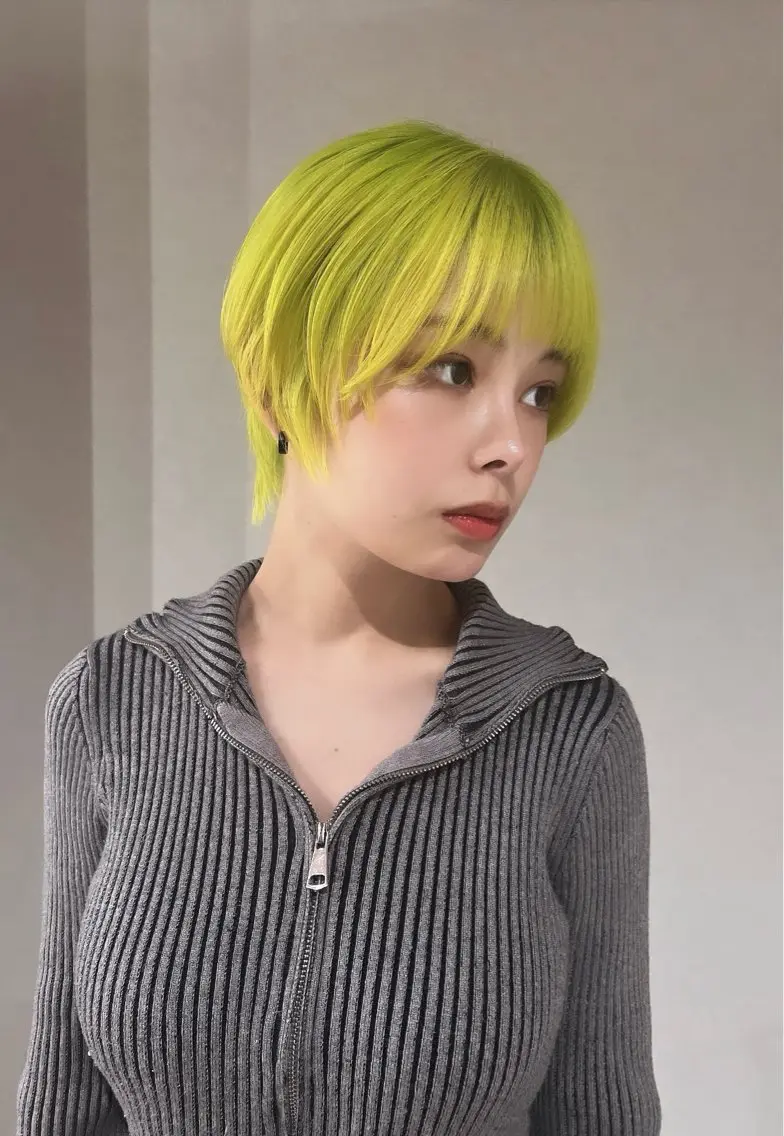 ショート カラー box mico. mutsumiのヘアスタイル
