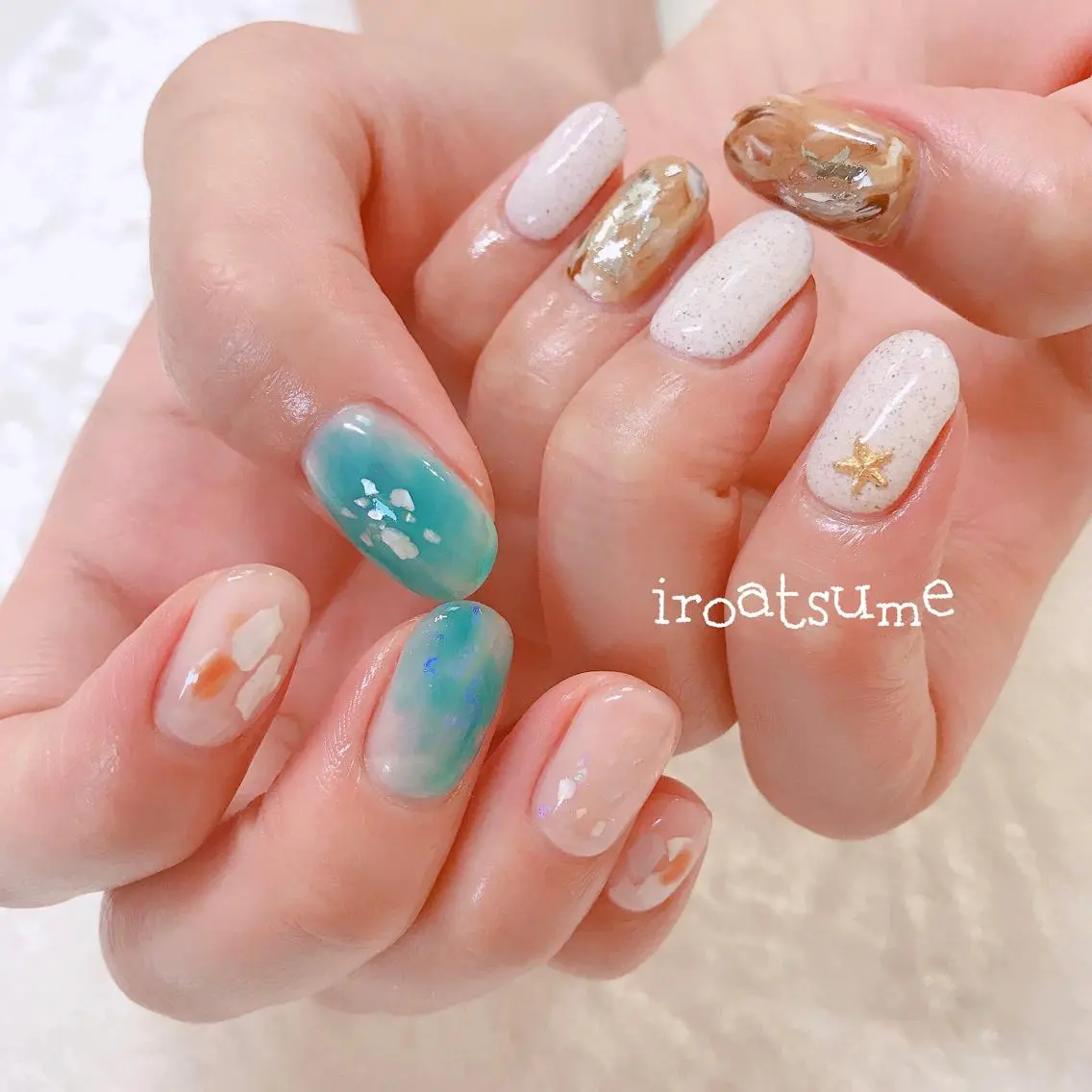 ネイル nail salon iroatsumeのネイルデザイン