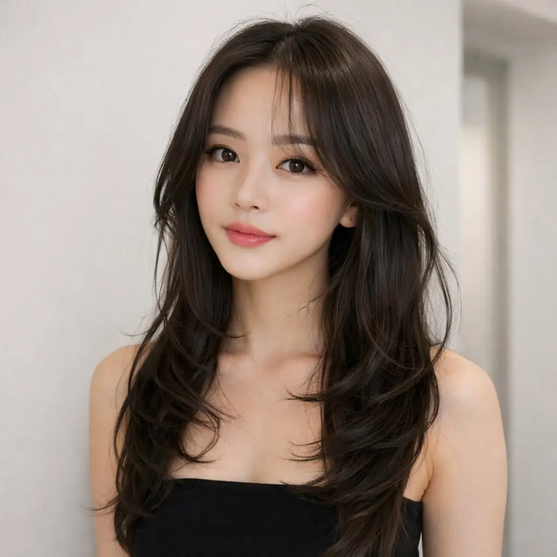 ロング 青木 裕のヘアスタイル