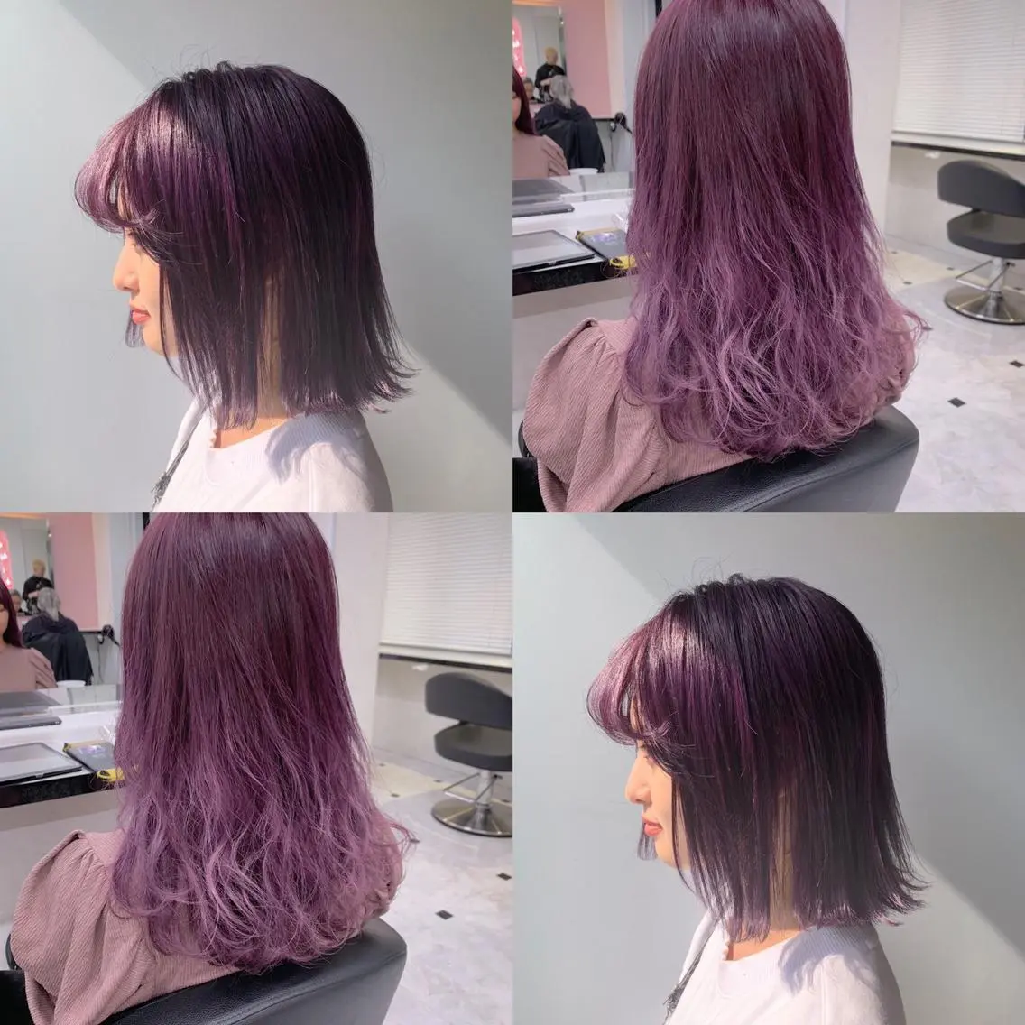 セミロング カラー ヘアアレンジ メンズ キッズ ネイル マツエク・マツパ 💕トレンドうる艶髪 💕TUNE銀座のヘアスタイル