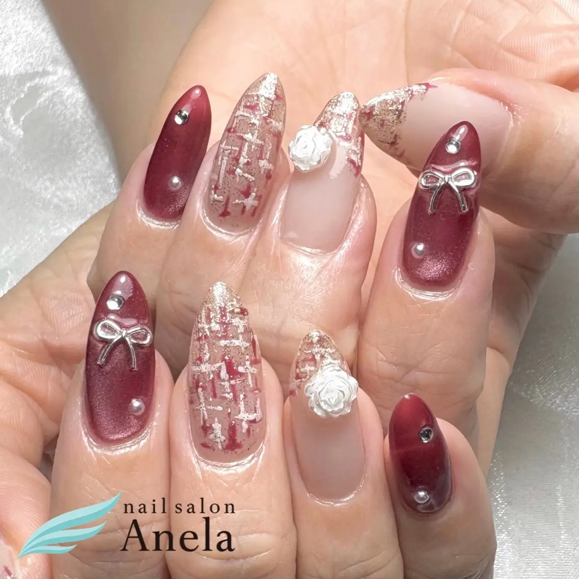 ネイル nail salon Anela🪽🫧のネイルデザイン