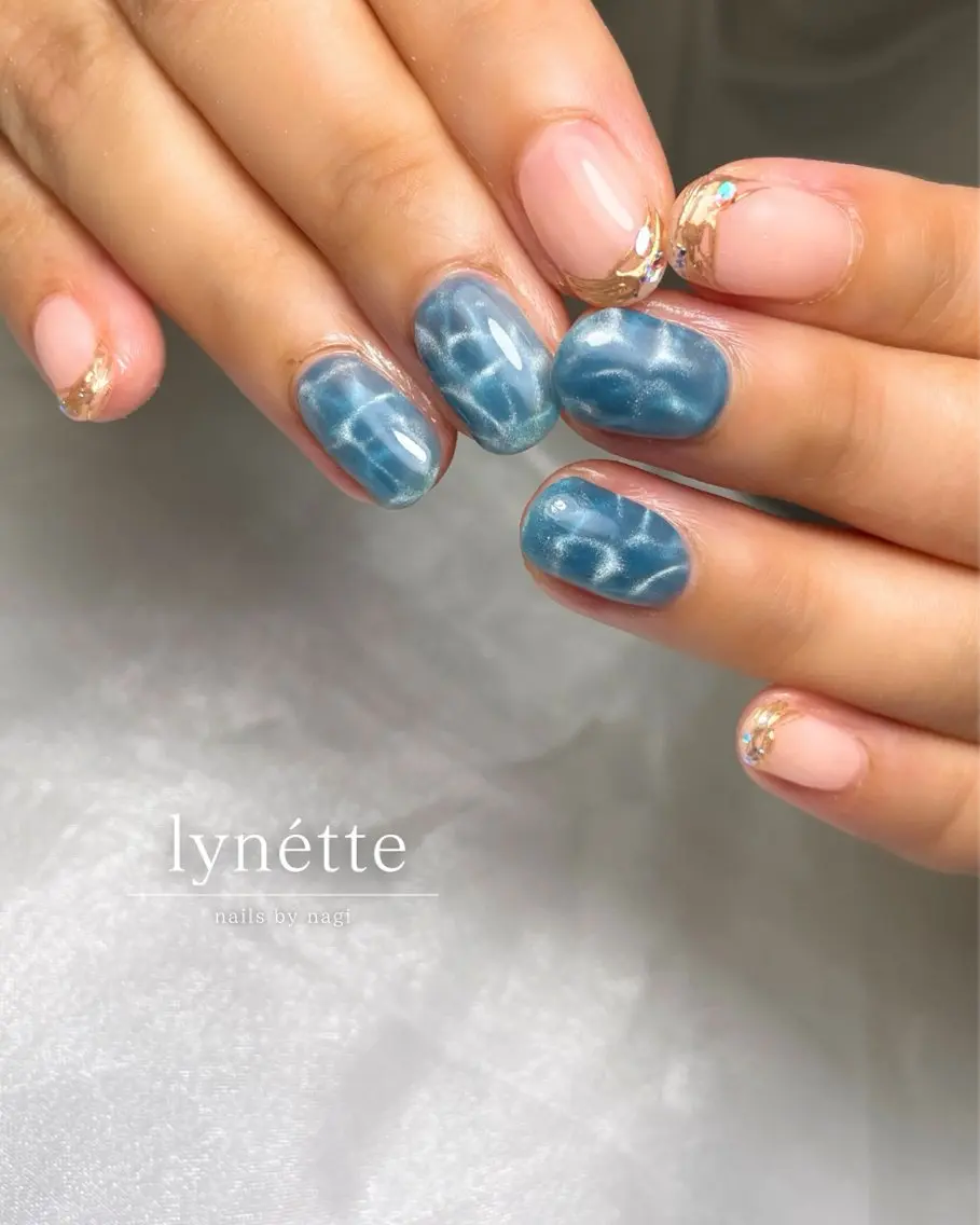 ネイル 夏ネイル lynétte 那覇ネイルサロンのネイルデザイン