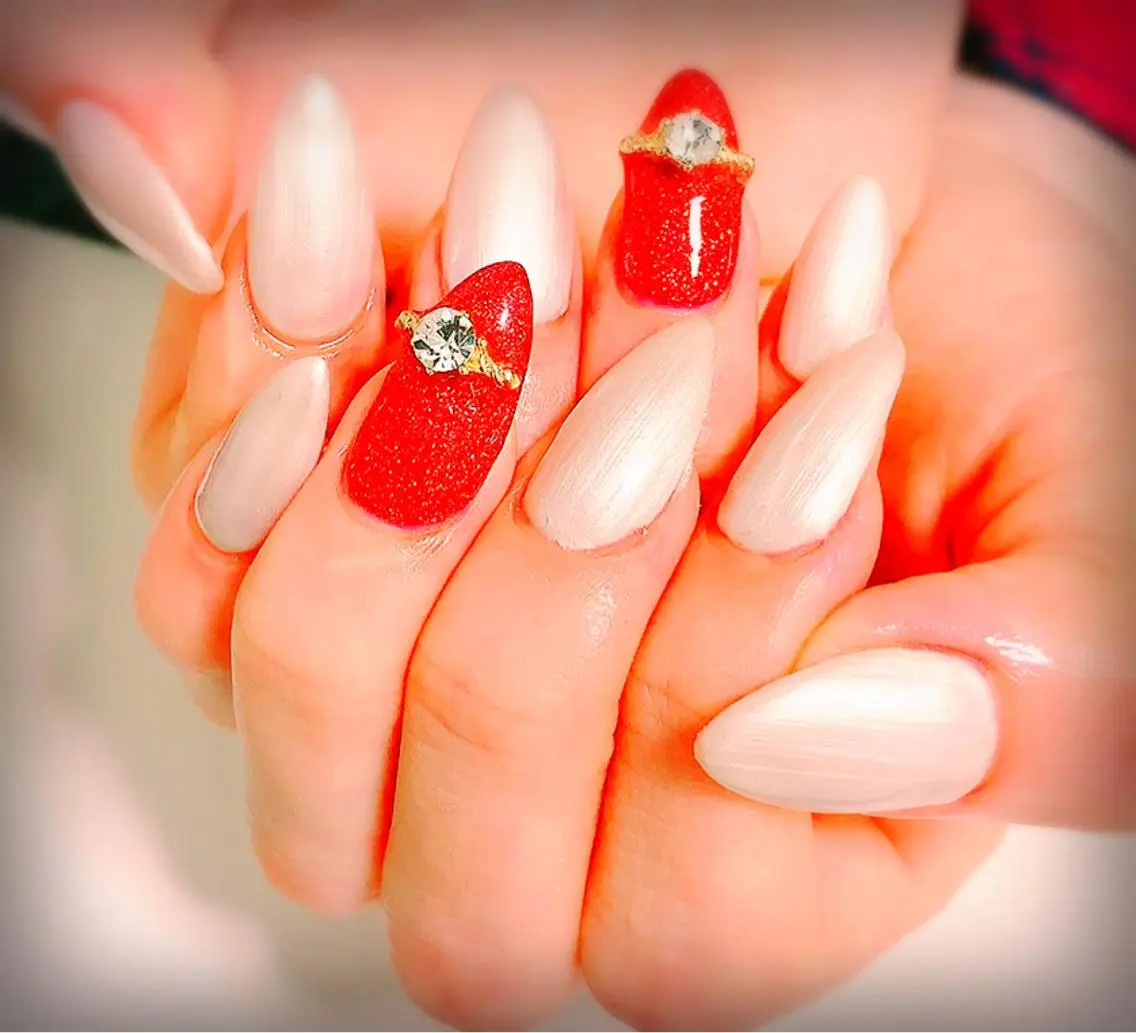ネイル スカルプネイル 💎JADE💎 安田沙也香のネイルデザイン