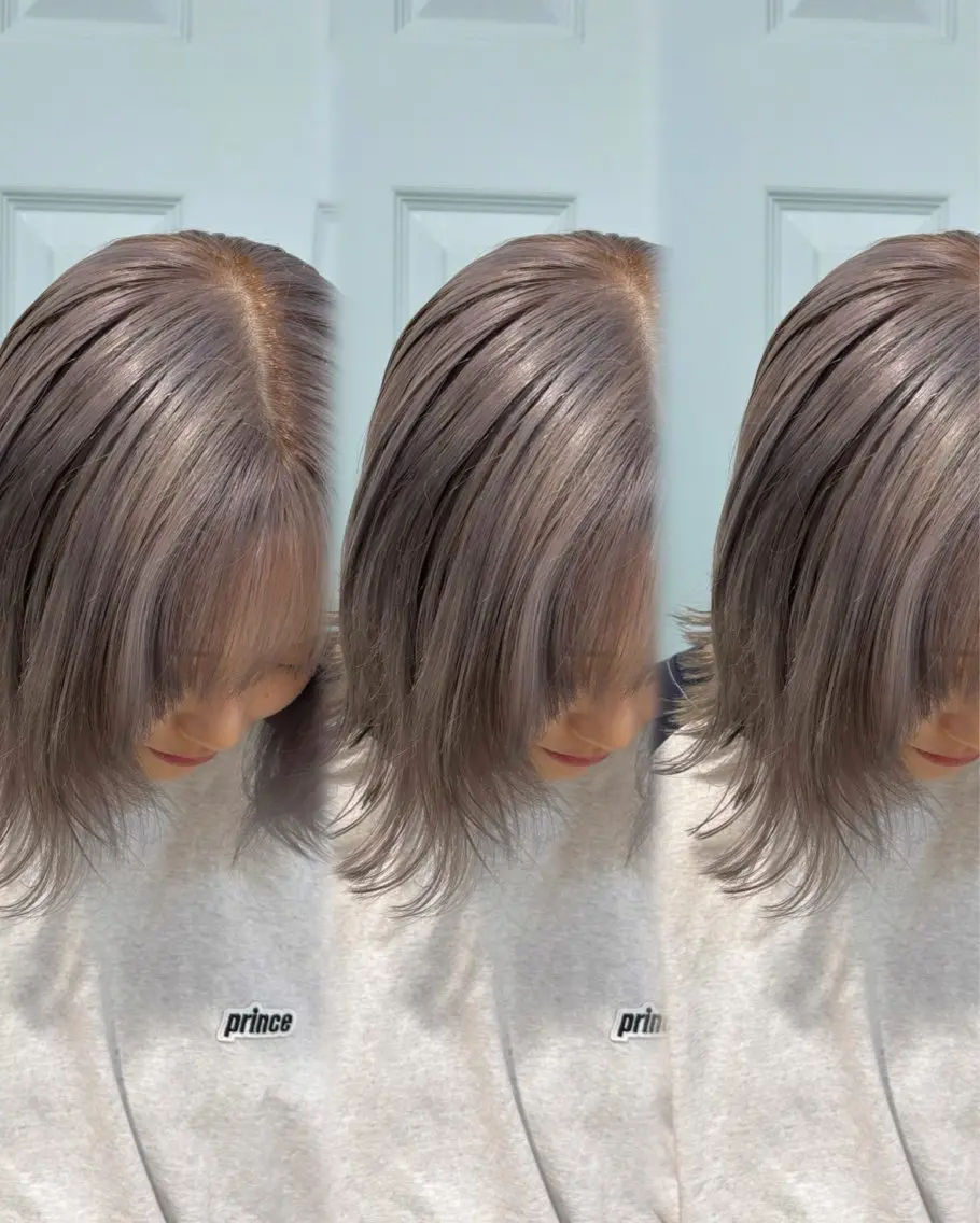 ミディアム 『大西 陸』 透明感color🔆のヘアスタイル