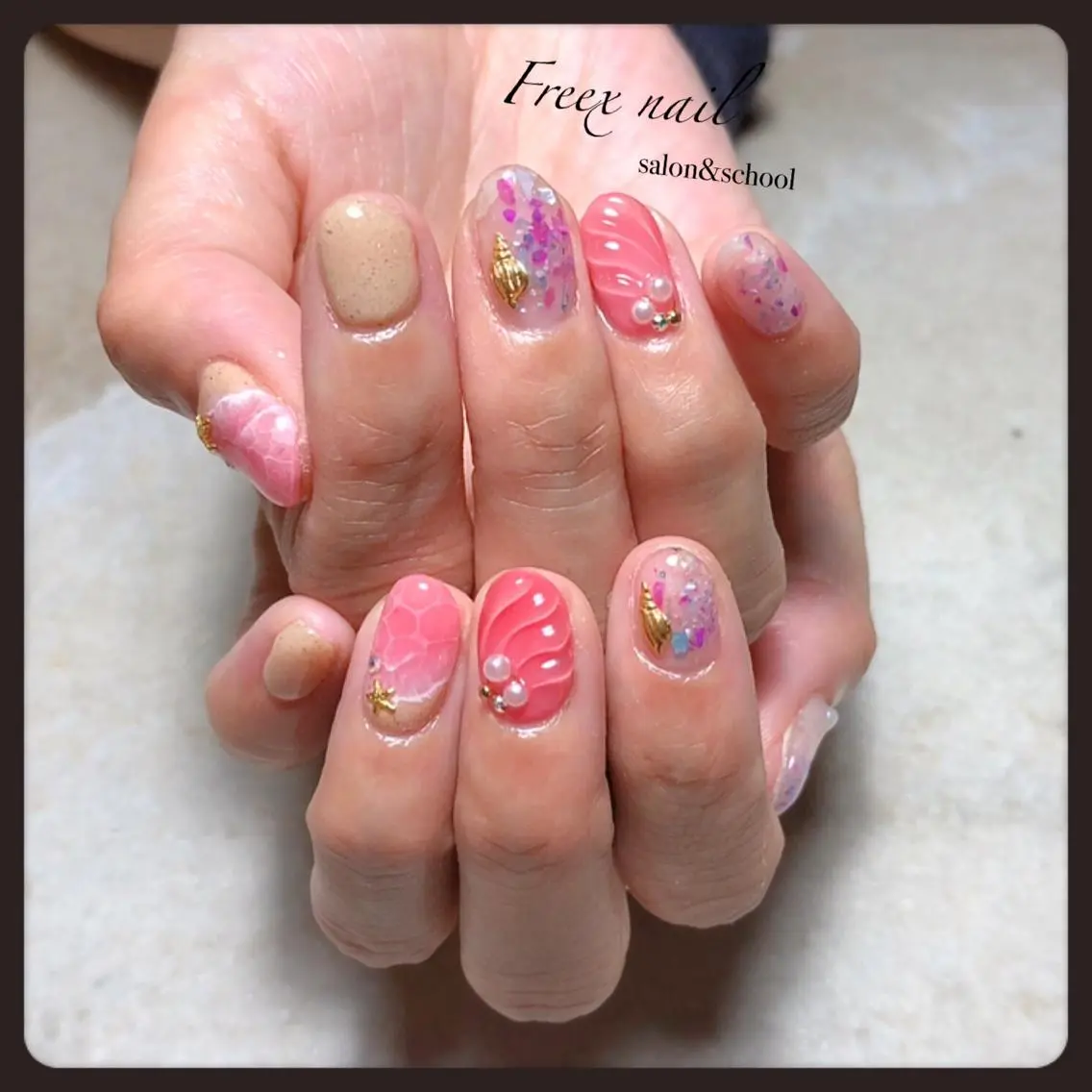 ネイル freex nail /ニュアンス/個性派のネイルデザイン