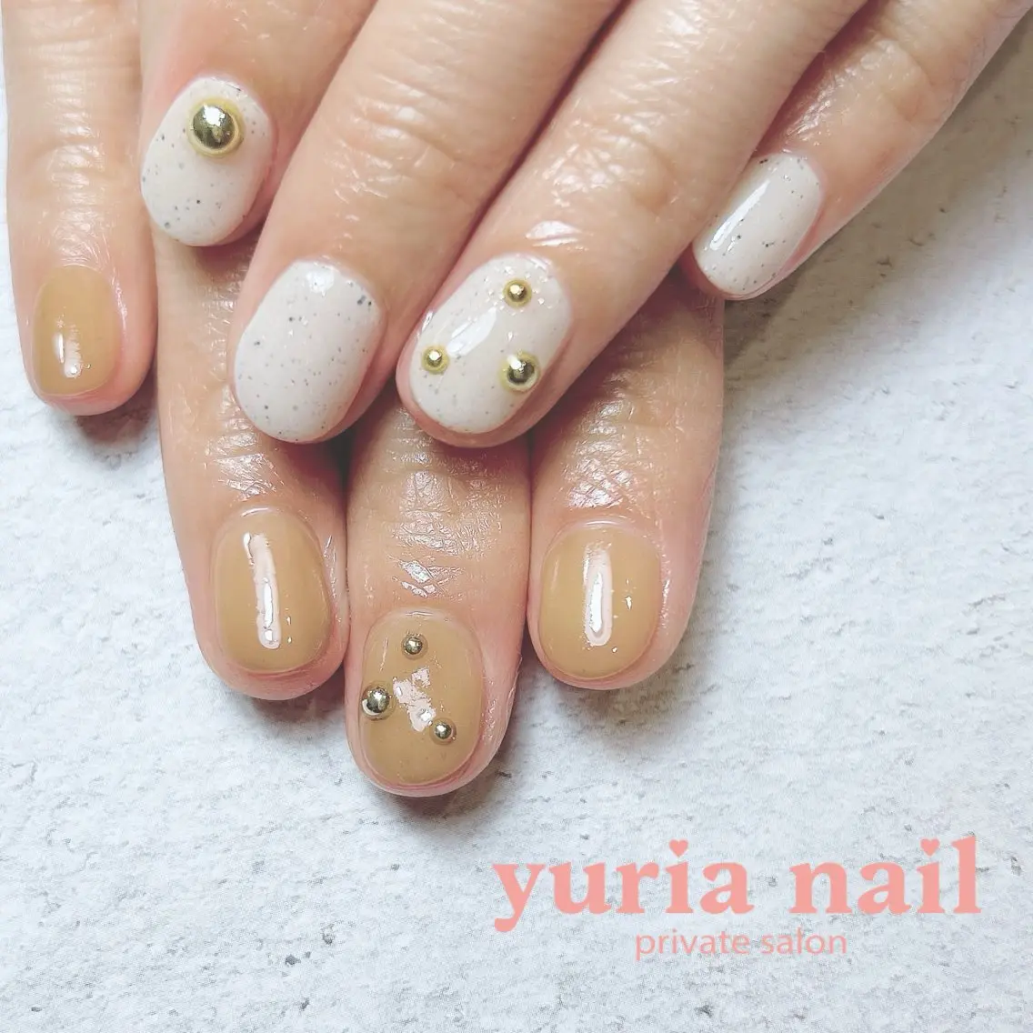 ネイル ジェルネイル シンプルネイル ハンドネイル 小林 ゆりあのネイルデザイン