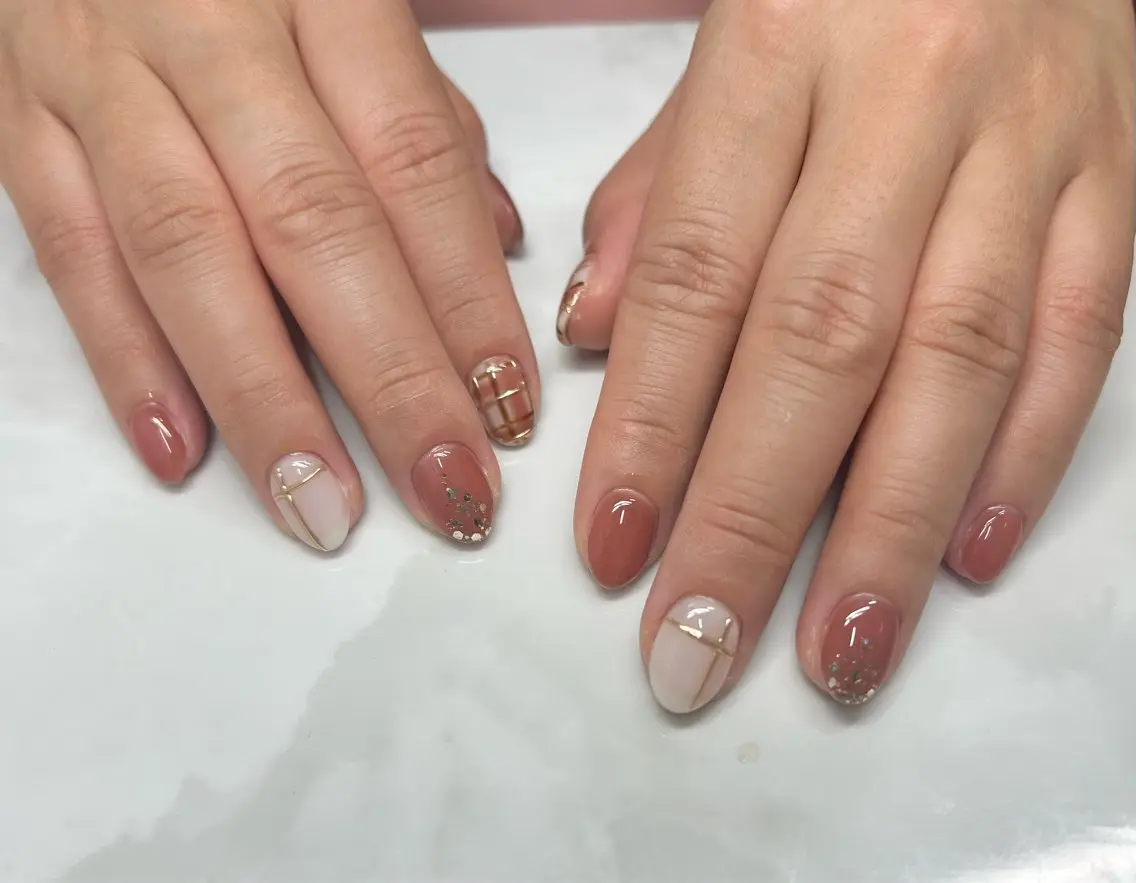 ネイル AISAフィル× ハードモチ最強のネイルデザイン