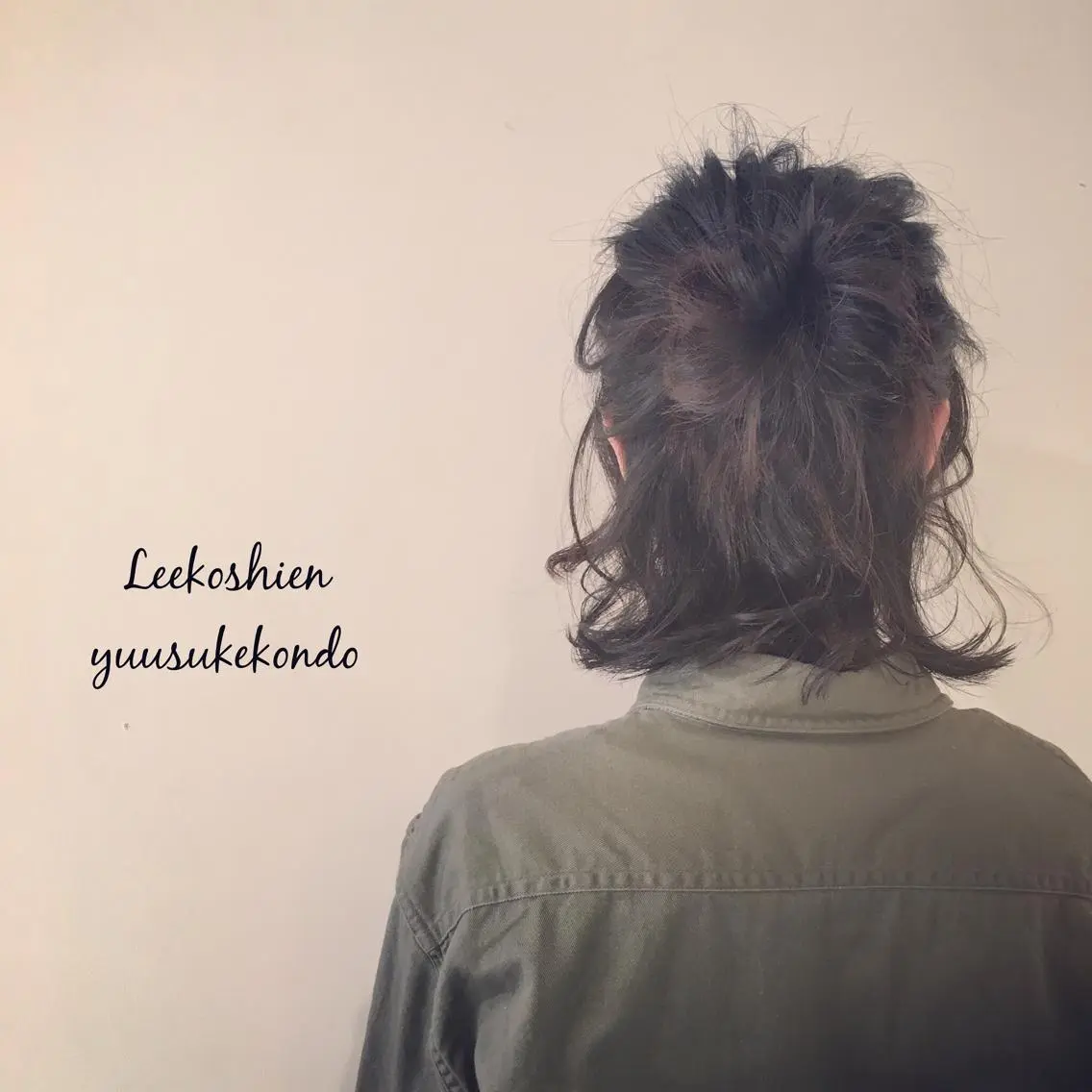 ヘアアレンジ ハーフアップ _WHITE高槻店 yusukeのヘアスタイル