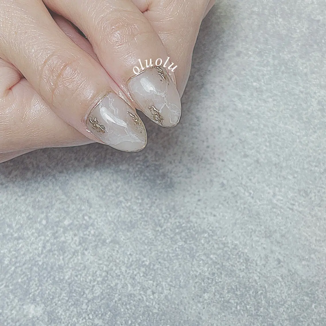 ネイル アートネイル フットネイル ミラーネイル ニュアンスネイル ハンドネイル 大村 紬華のネイルデザイン