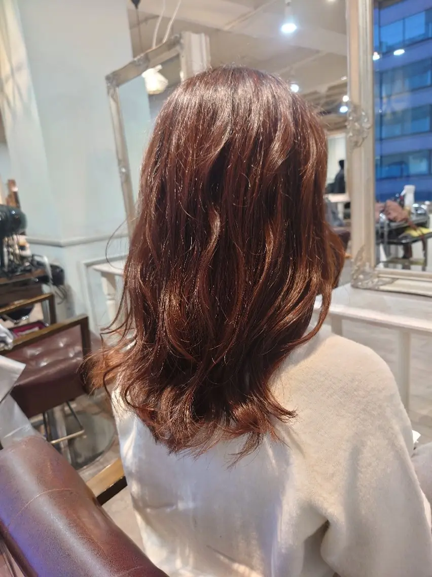 ミディアム ナカヤマ ヒロトのヘアスタイル
