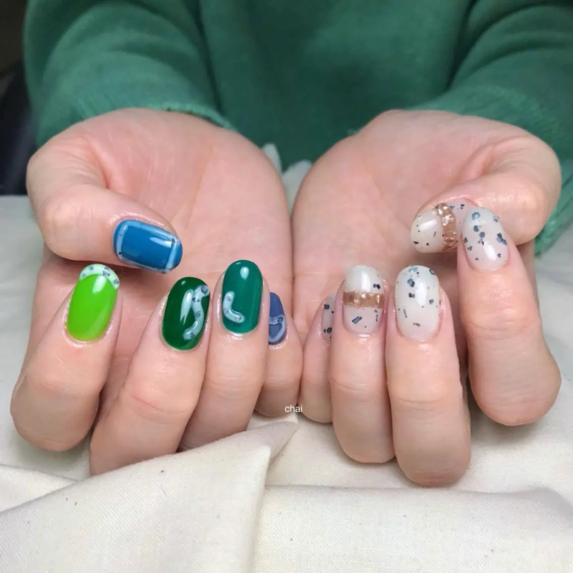 ネイル ハンドネイル chai nail _ai📍鶴橋/桃谷のネイルデザイン