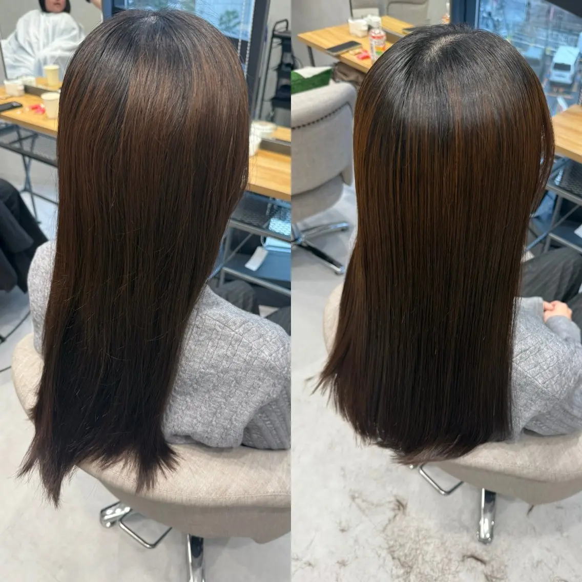 ロング 必ず笑顔で帰っていた だきます!安田祐貴のヘアスタイル