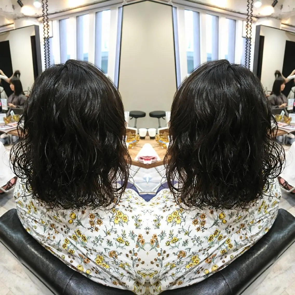 【❤️女子向けパーマ❤️】カット & パーマ & トリートメントの写真