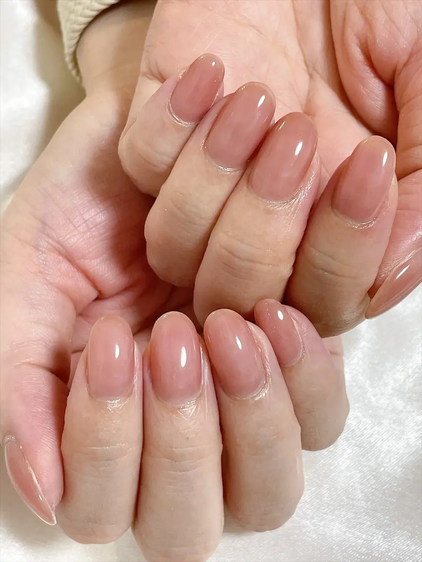 ネイル アニマル柄 オーロラネイル フットネイル フレンチネイル ジェルネイル ハンドネイル mogu nailのネイルデザイン