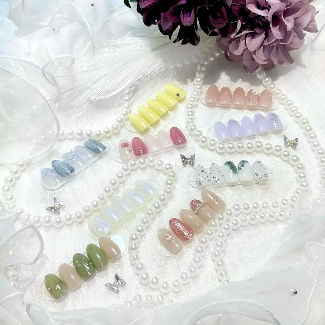 ネイル 春ネイル WISTERIA megumiのネイルデザイン