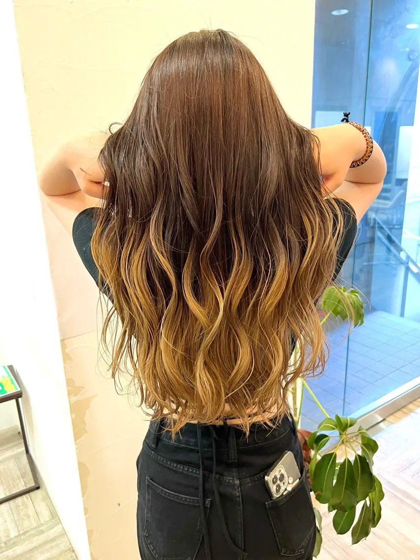 ロング 林 聖也のヘアスタイル