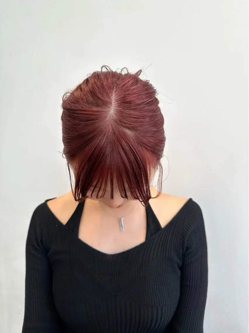 ショート カラー 顔まわりカット/艶髪 カラー✨けいとのヘアスタイル