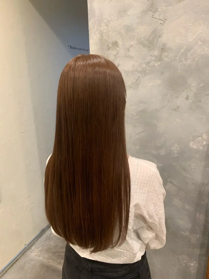 ロング カラー ベージュカラー 透明感カラー yui /山形/ BLUCKのヘアスタイル