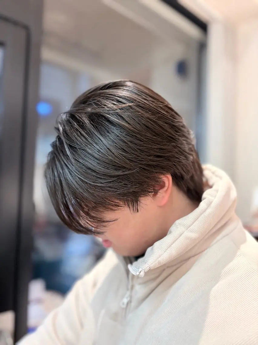 パーマ メンズ 颯大┊︎メンズ特化 パーマ┊︎韓国ヘアのヘアスタイル
