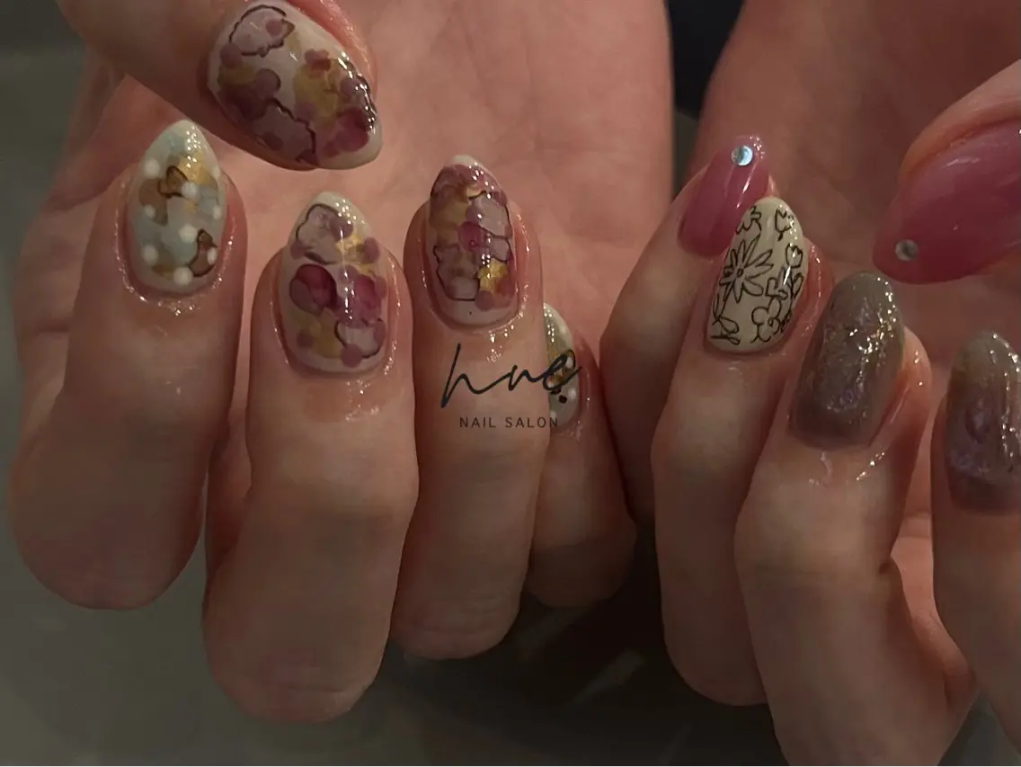 ネイル ハンドネイル nue【ムー】 SUZUKAのネイルデザイン