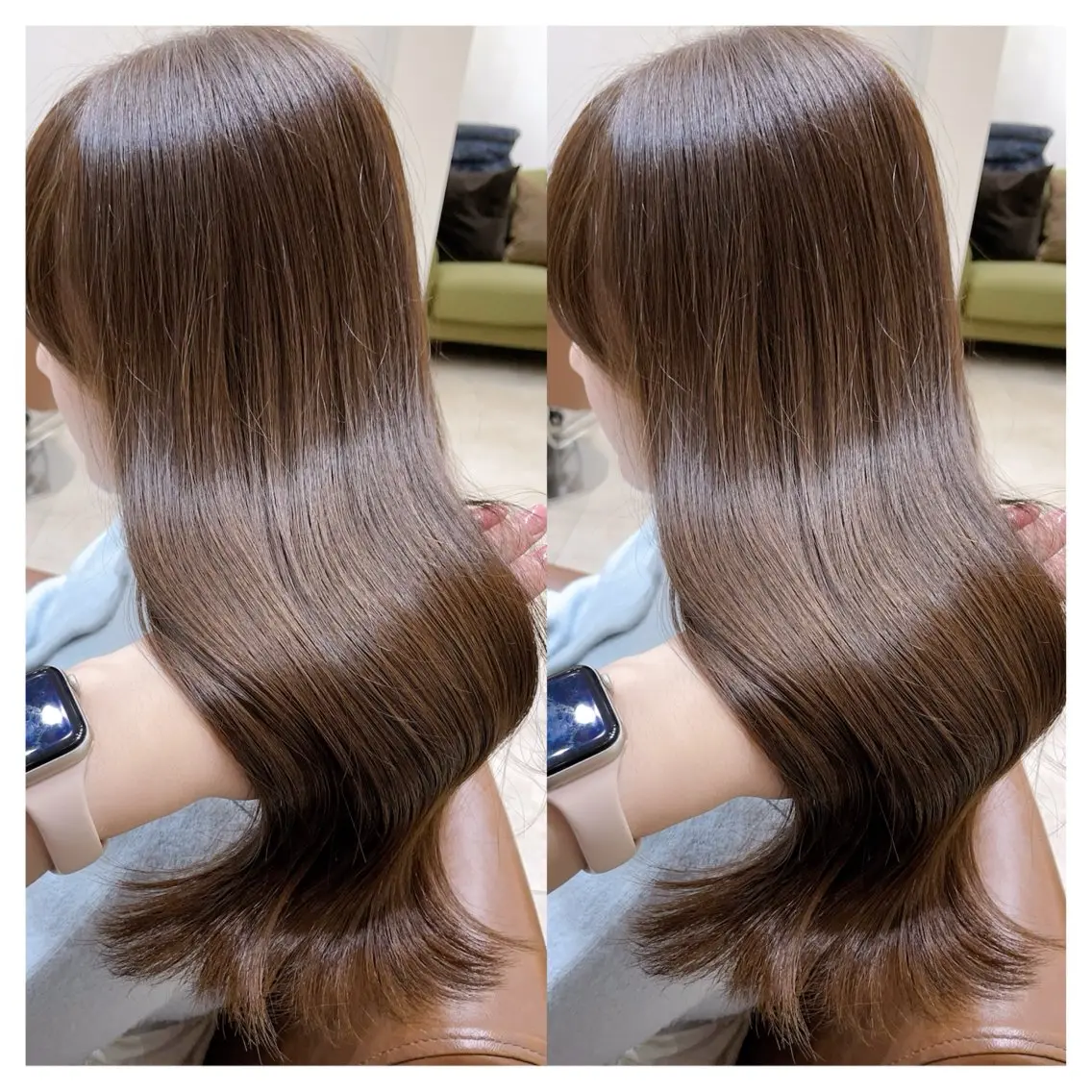 ロング カラー 村山 茉衣のヘアスタイル