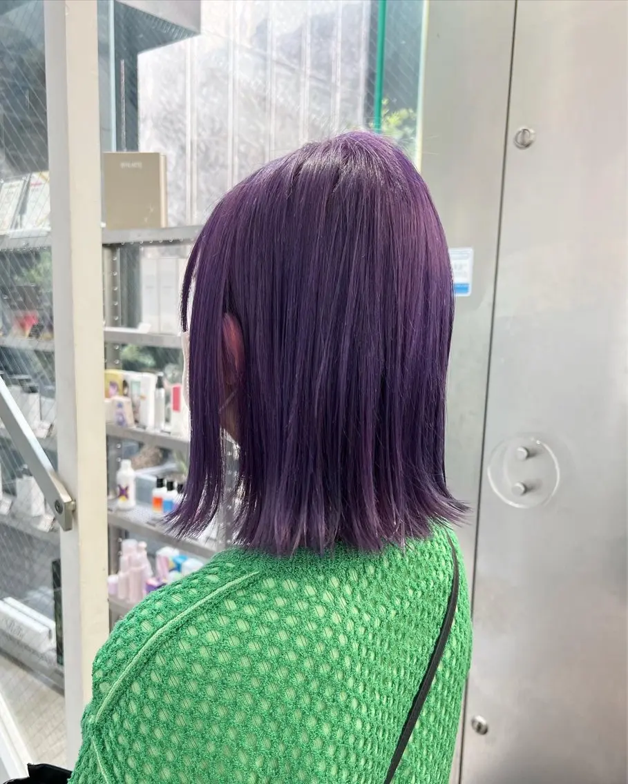 【2回目以降のお客様はこちらから💁‍♂️ミニモ学割】ブリーチリタッチ＋カラー＋2stepトリートメント［天神/韓国］の写真
