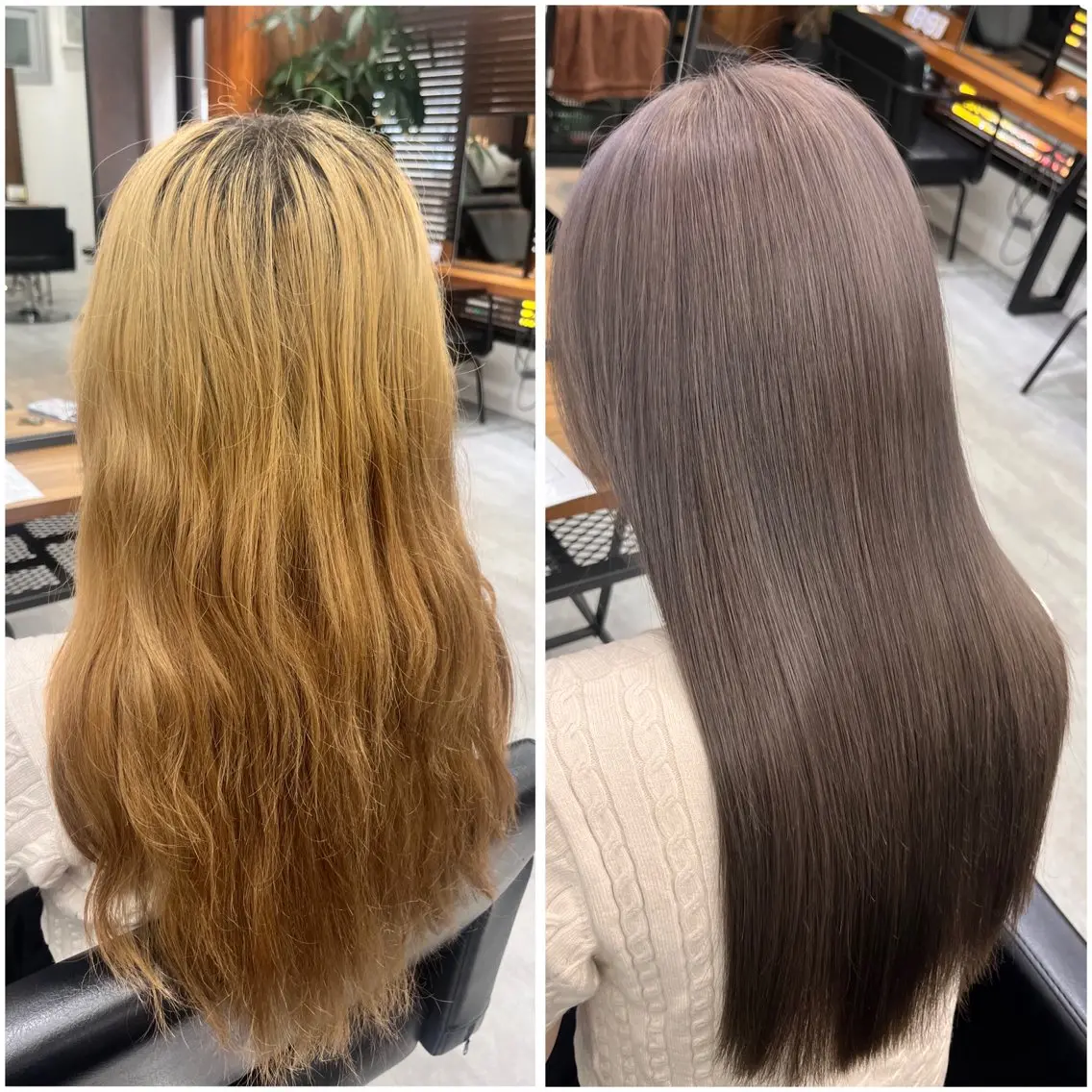 ロング カラー ヘアカラー トリートメント MAKO ❤️‍🔥NEXTのヘアスタイル