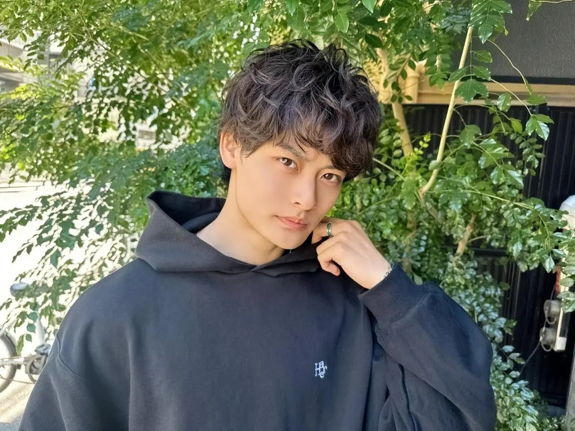 【メンズ】骨格似合わせカット+無造作パーマ ¥10000→¥6980の写真