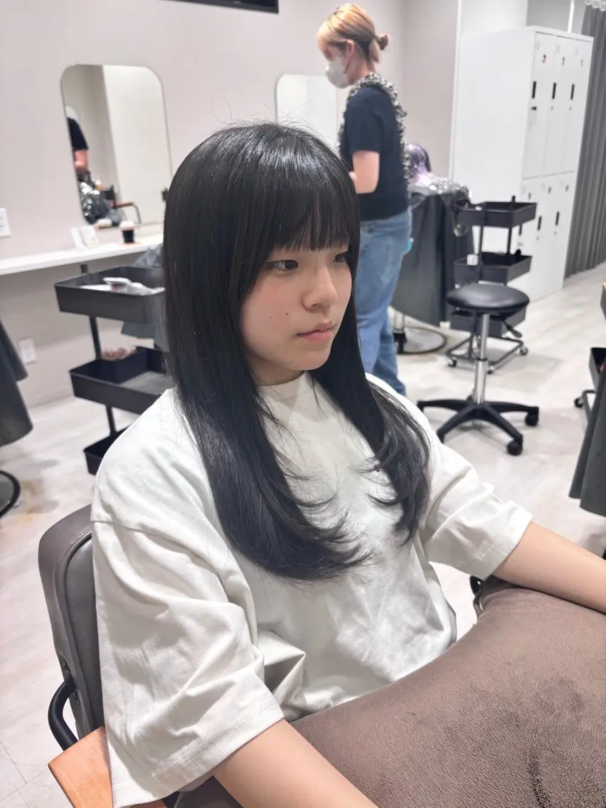 セミロング カット 🌿髪質改善/レイヤ ー🌿ひかるんのヘアスタイル