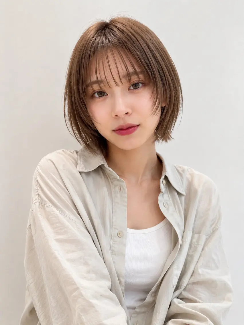 ショート カラー カット ヘアカラー "オトナ髪”/ LAKA TOCCAのヘアスタイル