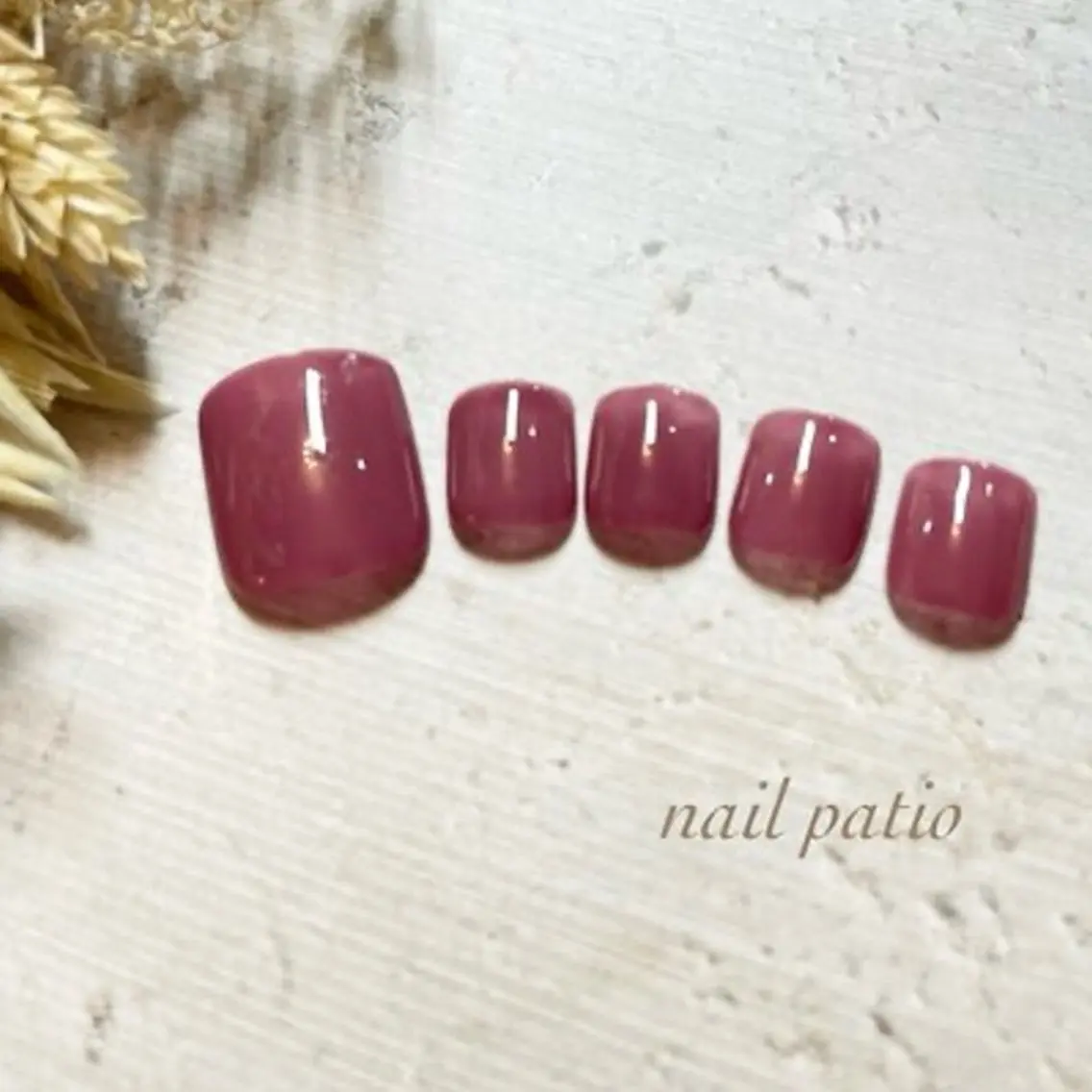 ネイル フットネイル nail patio kaoriのネイルデザイン