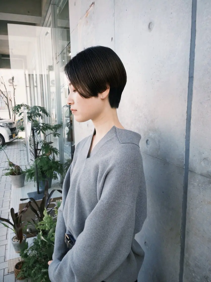 ショート カット トリートメント ヘッドスパ イヌイ フウコのヘアスタイル