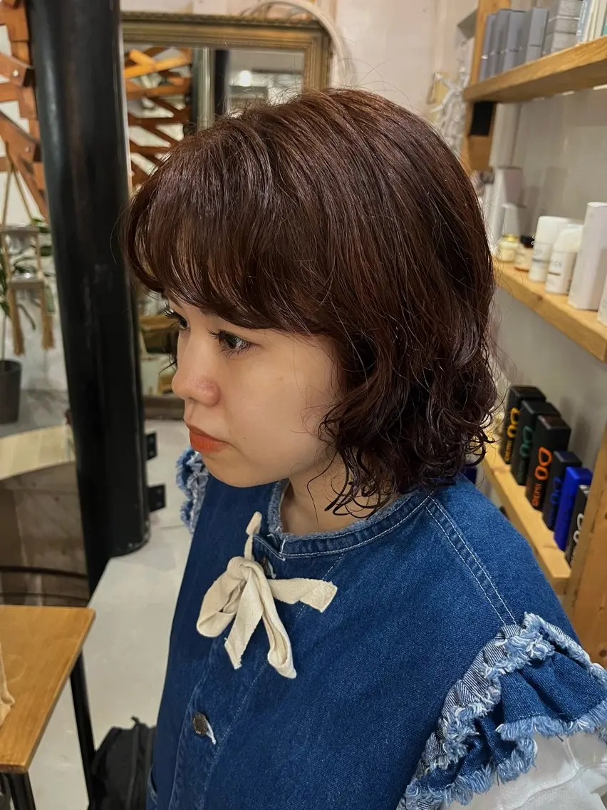 ミディアム カラー ヘアカラー 🎀Yamasaki Yui🎀のヘアスタイル