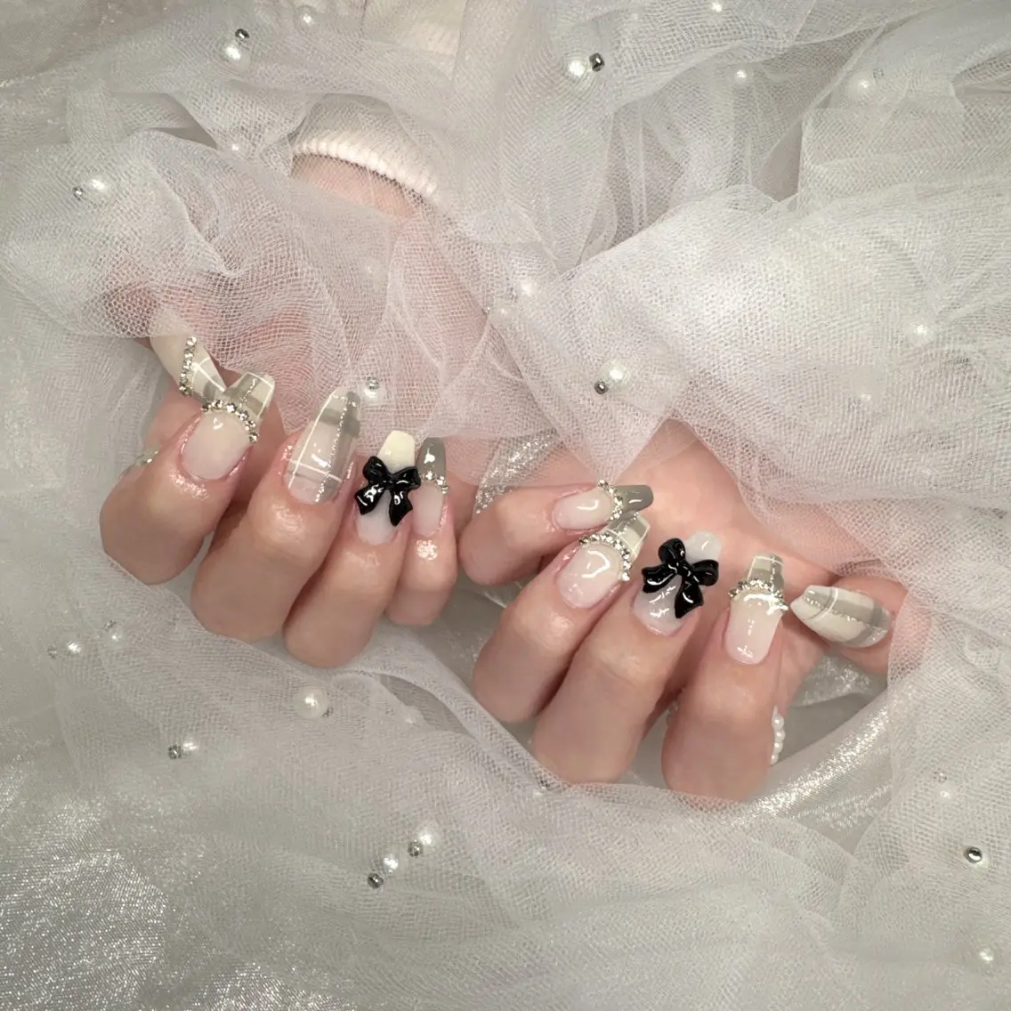 ネイル ハンドネイル ☁️BLITZ 🎀笠原雪音🎀のネイルデザイン
