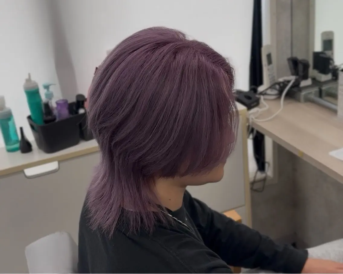 カラー メンズ 佐々木 哲太のヘアスタイル