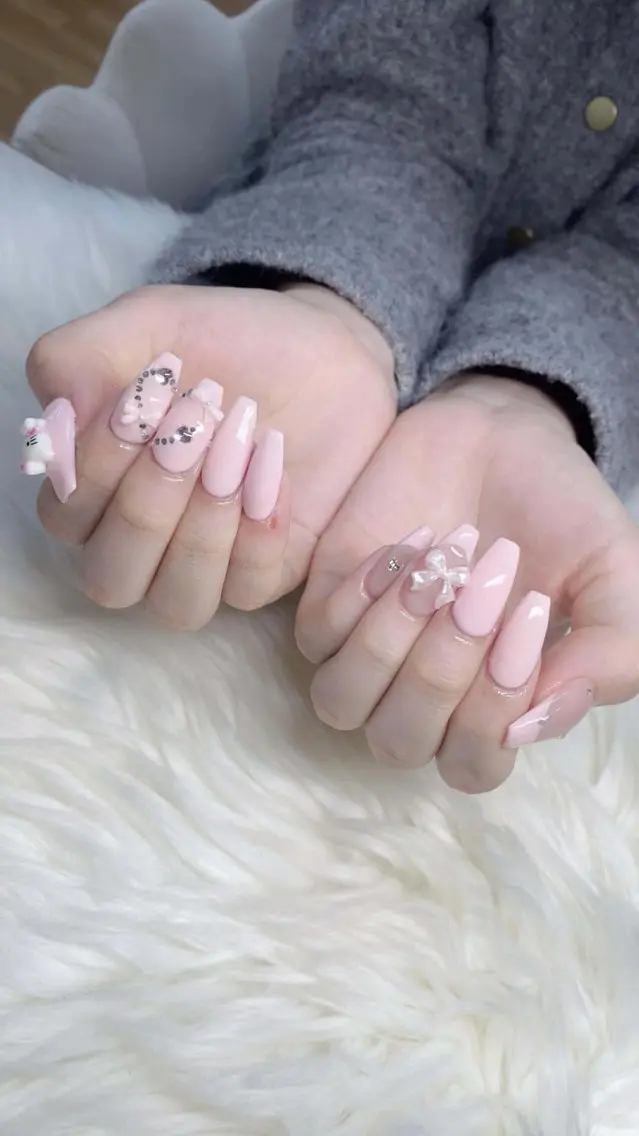 ネイル フレンチネイル グラデーション 韓国ネイル マグネットネイル ニュアンスネイル ハンドネイル Squen Nail shinjukuのネイルデザイン