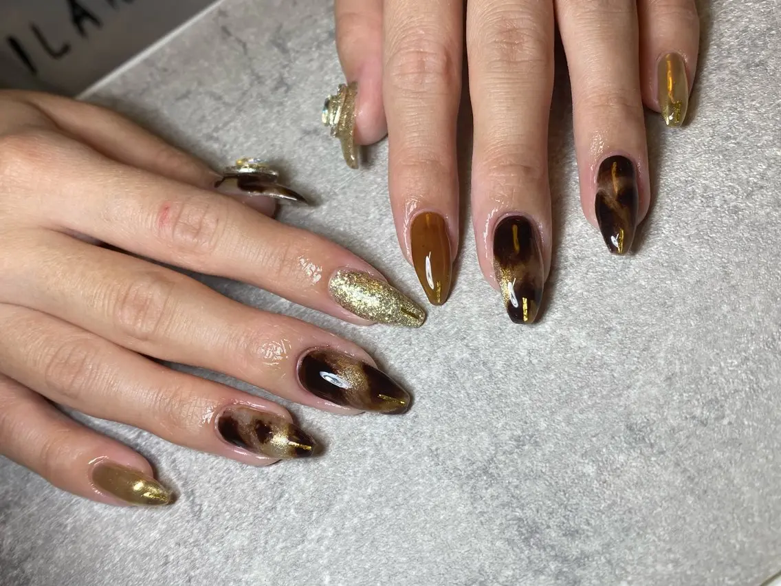 ネイル ニュアンスネイル ハンドネイル LIll nailのネイルデザイン