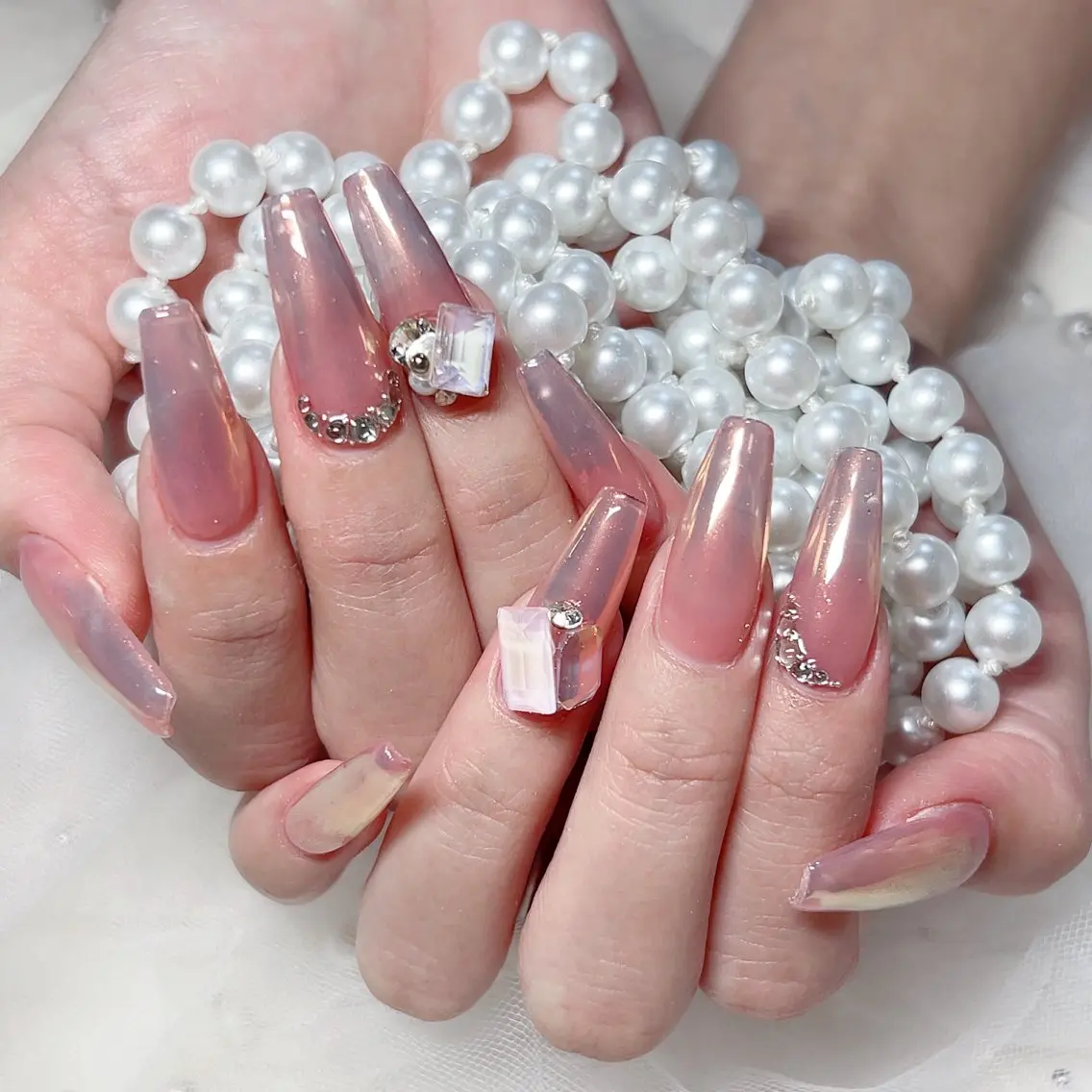ネイル ハンドネイル 🎀M nails✨ ビューティーのネイルデザイン