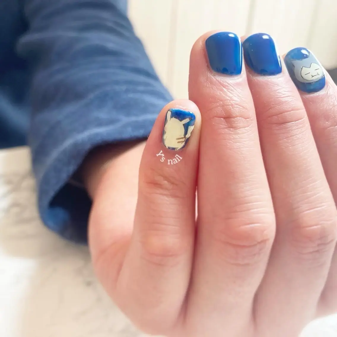 ネイル 手書きが得意🖌️ Y’s  nailのネイルデザイン