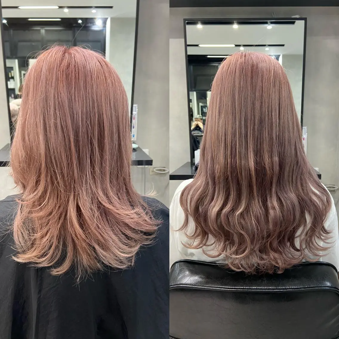 セミロング カラー ヘアアレンジ エクステ ar+ ❤︎ maiのヘアスタイル