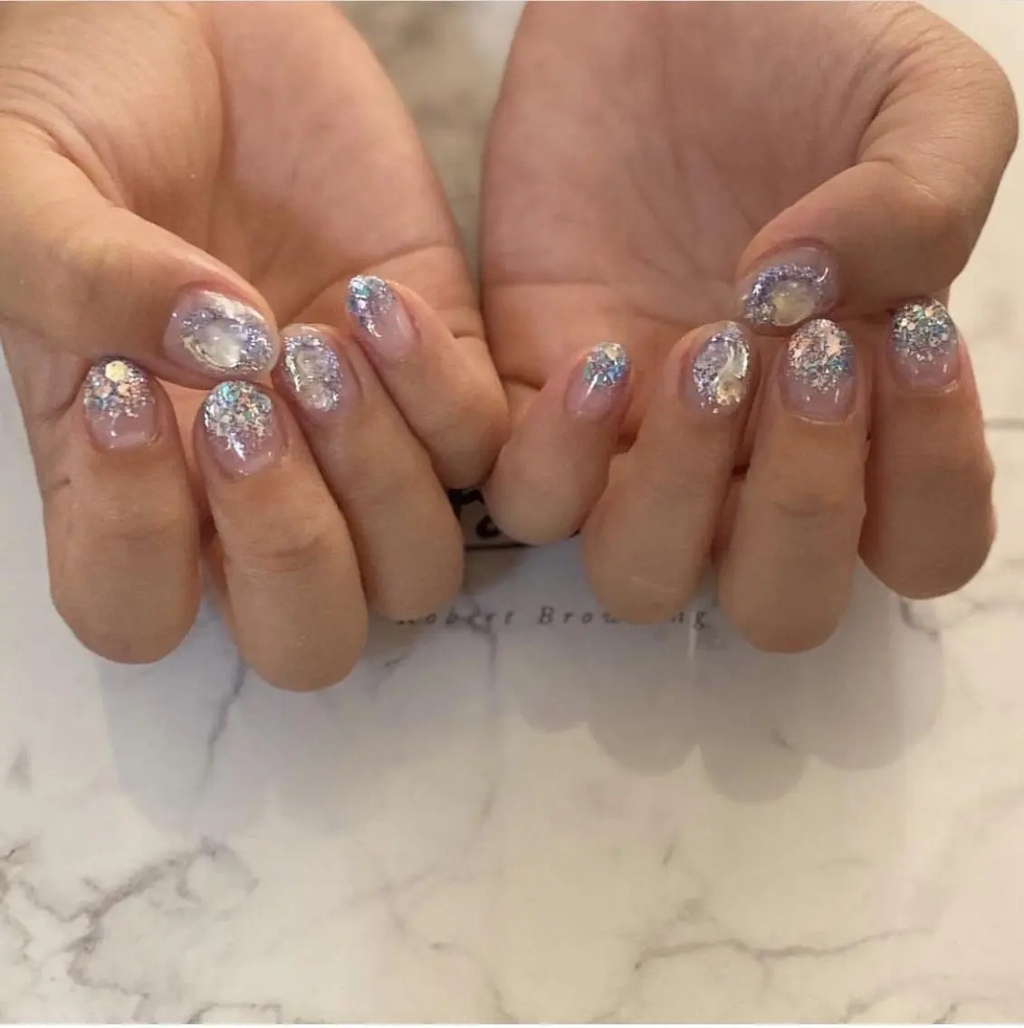 ショート カラー キッズ ネイル パーマ ヘアアレンジ マツエク・マツパ アイブロウ メンズ アートネイル ease NAIL SALONのネイルデザイン
