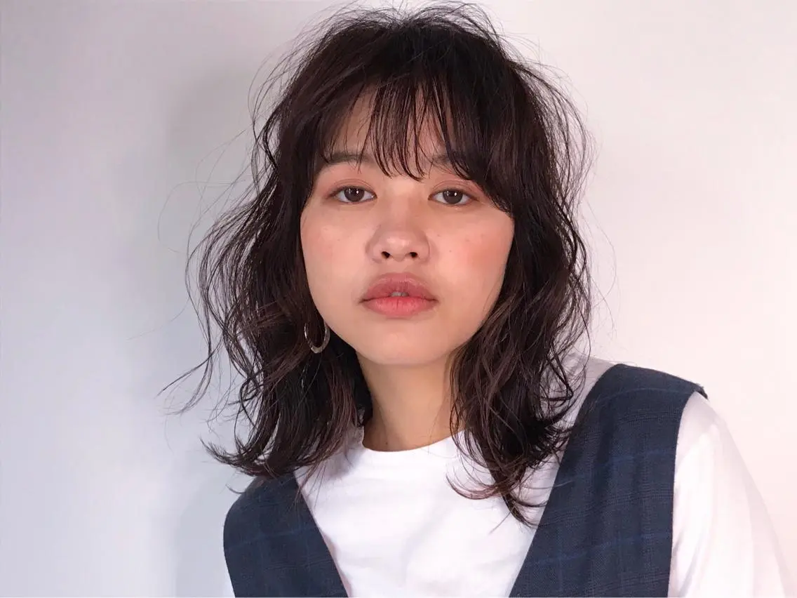 ミディアム レイヤー/大人ボブ 渡邉【日吉美容室】のヘアスタイル
