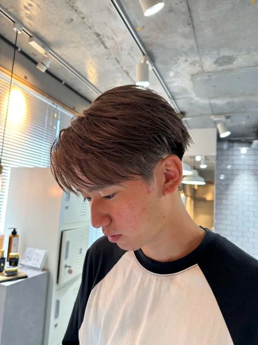 メンズ カット 💎メンズカット /フェザー/細野💎のヘアスタイル