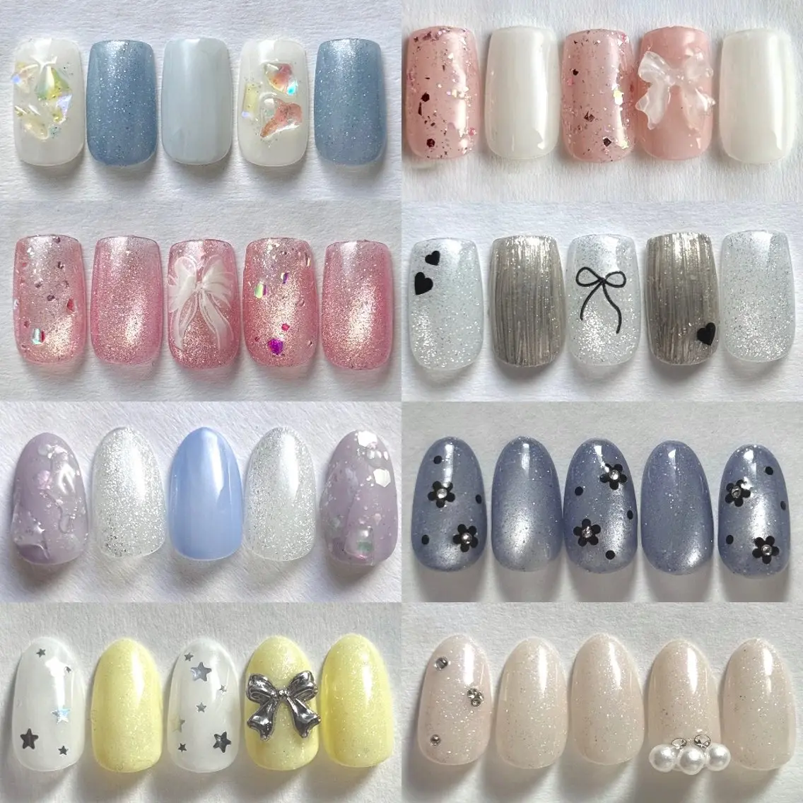 ネイル ジェルネイル ガーリー オフィスネイル ハンドネイル muum_nail 新宿2分 三丁目1分のネイルデザイン