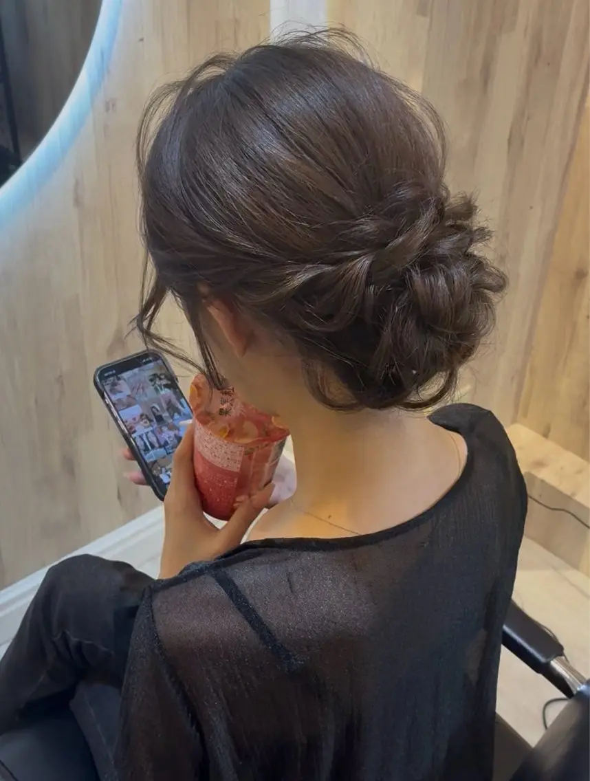 ヘアアレンジ 伊達 育海のヘアスタイル