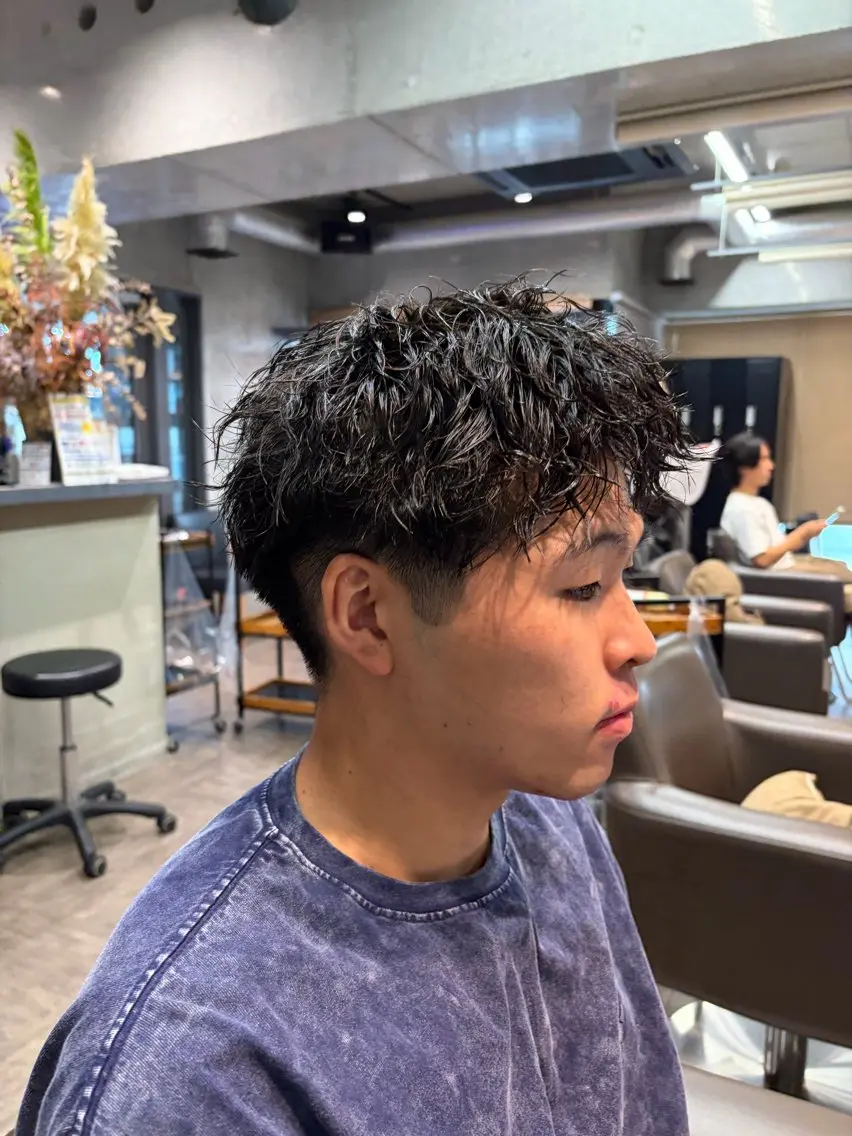 メンズ カット パーマ メンズカット パーマ飯野友喜のヘアスタイル