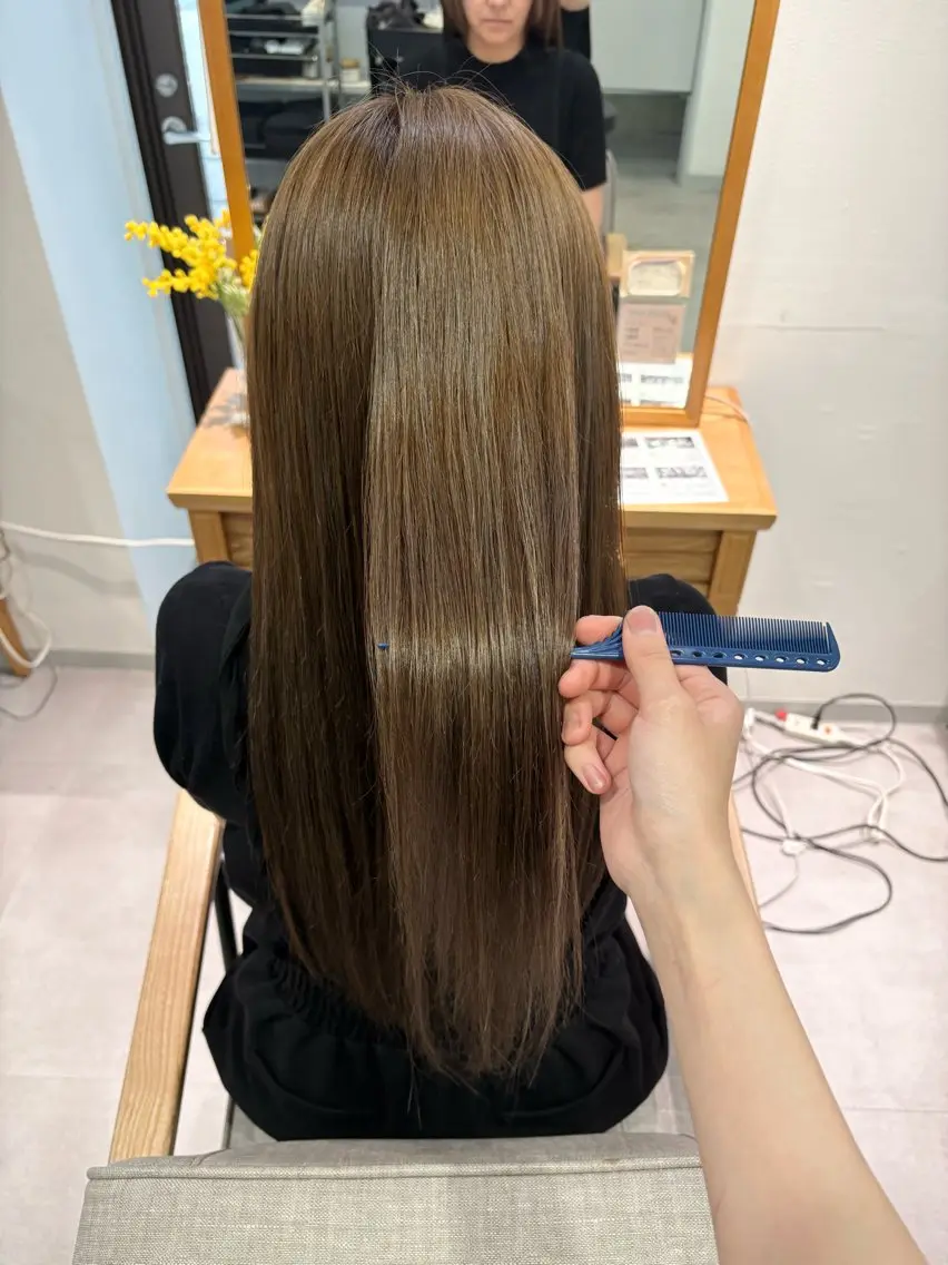 ロング カラー 透明感カラー ヘアカラー ♦️個室快眠スパ♦️ / 西野 杏🫧のヘアスタイル