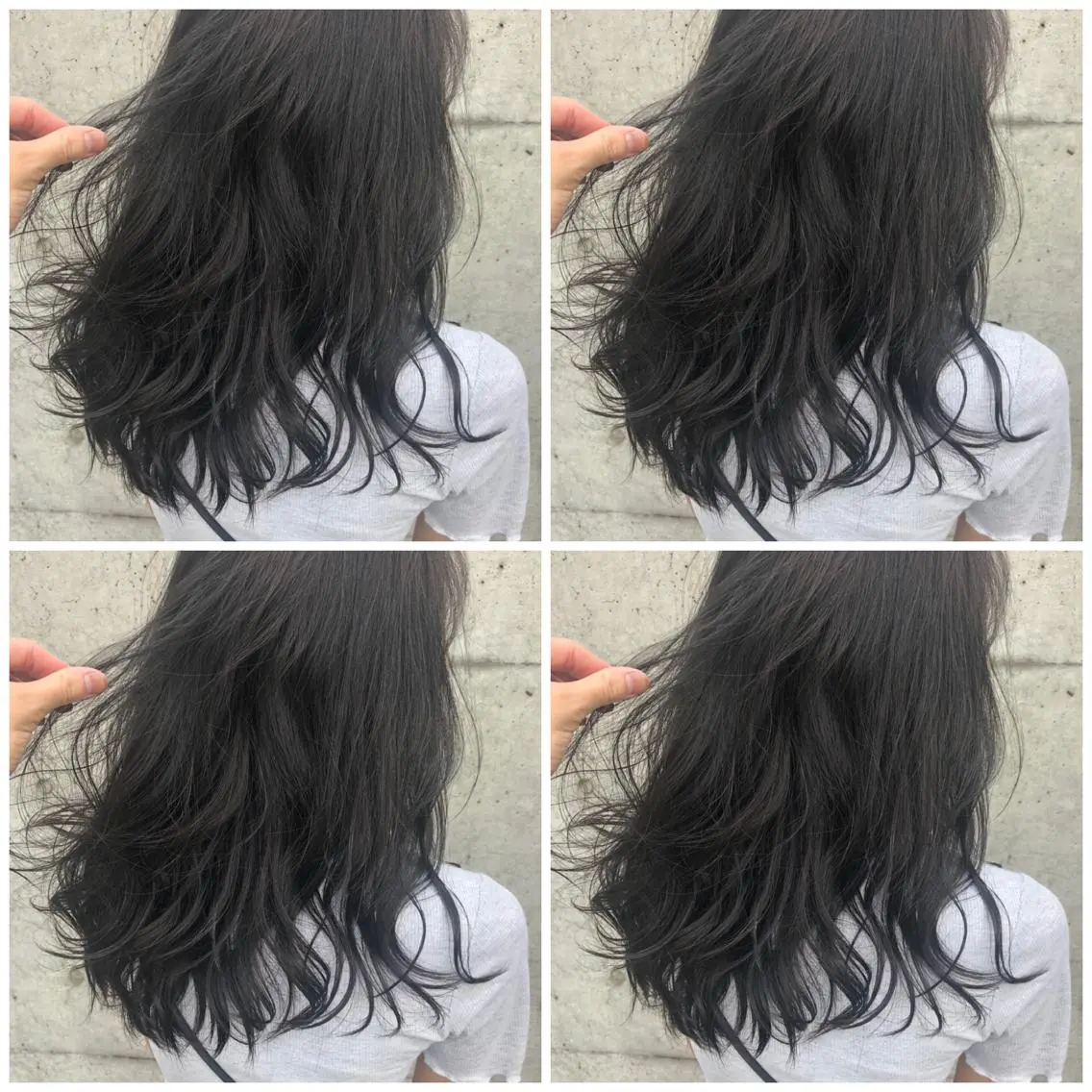 セミロング カラー パーマ ヘアアレンジ メンズ キッズ ネイル マツエク・マツパ レイヤー/顔周り 韓国ヘア森田和貴のヘアスタイル